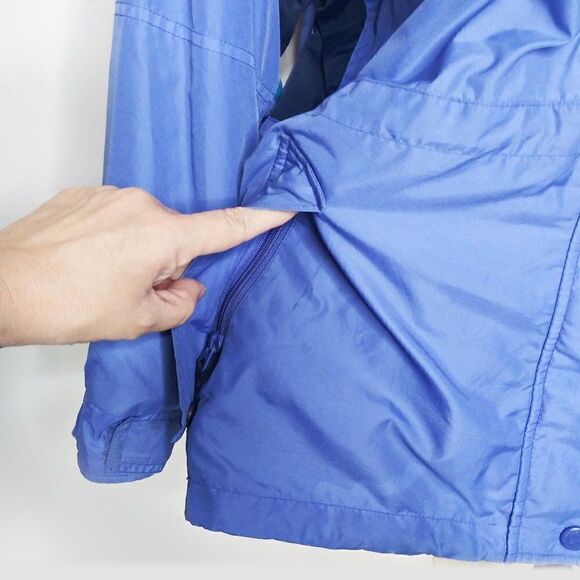 Vintage COLUMBIA Long's Peak 3 in 1 Winter Parka Color Block 2 Layer Coat Sz L - Picture 5 of 14